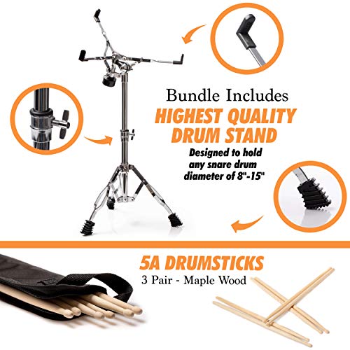 3 Practice+Pad+Snare+Stand+Bundle