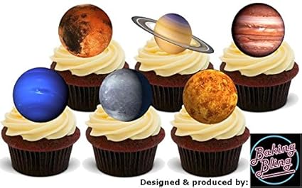 Amazoncom 12 X Solar System Planets 6 Mix Fun Novelty