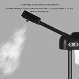 Black Facial Steamer Hot Mist Ozone For Blackhead Extraction Skin Rejuvenation view 4