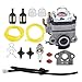 Hayskill TB475SS Carburetor for Troy-Bilt Ryobi Trimmer Parts TB525CS TB575SS TB146EC TB475SS TB490BC TB425CS TB465SS Trimmer Carb WYL-229 WYL-229-1 753-05251 753-1225 primary