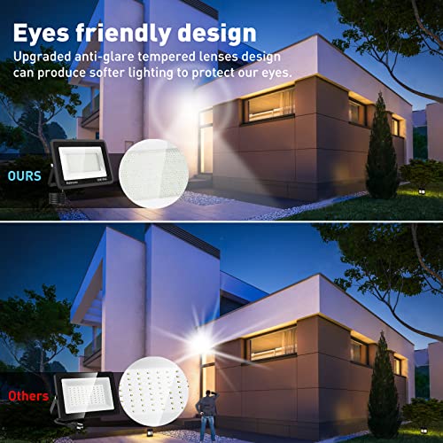 kelinvmi LED Flood Lights Outdoor 50W, Outdoor Security Light 5000lm High Brightness with Plug