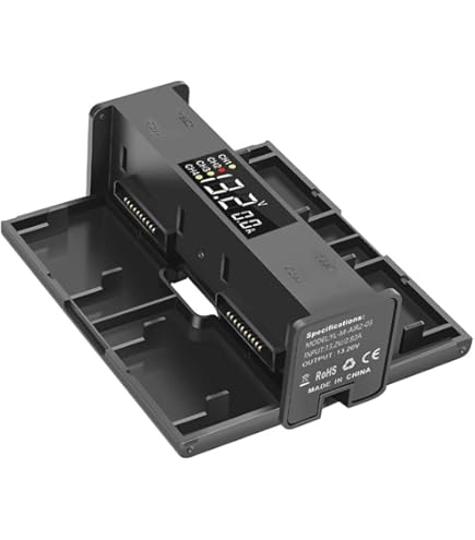 Cargador De Coche 3 En 1 Para DJI Mavic Air – Carga 2 Baterías + Control Remoto Simultáneamente