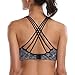 V FOR CITY Women Workout Sports Bras Strappy Criscross Yoga Bra Fitness Tops