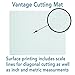 Dahle Vantage 10682 See-Through Premium Self-Healing Cutting Mat, 18