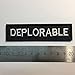 SpaceAuto 3D Embroidery Deplorable Military Tactical Morale Badge Emblem Hook & Loop Patch 3.94