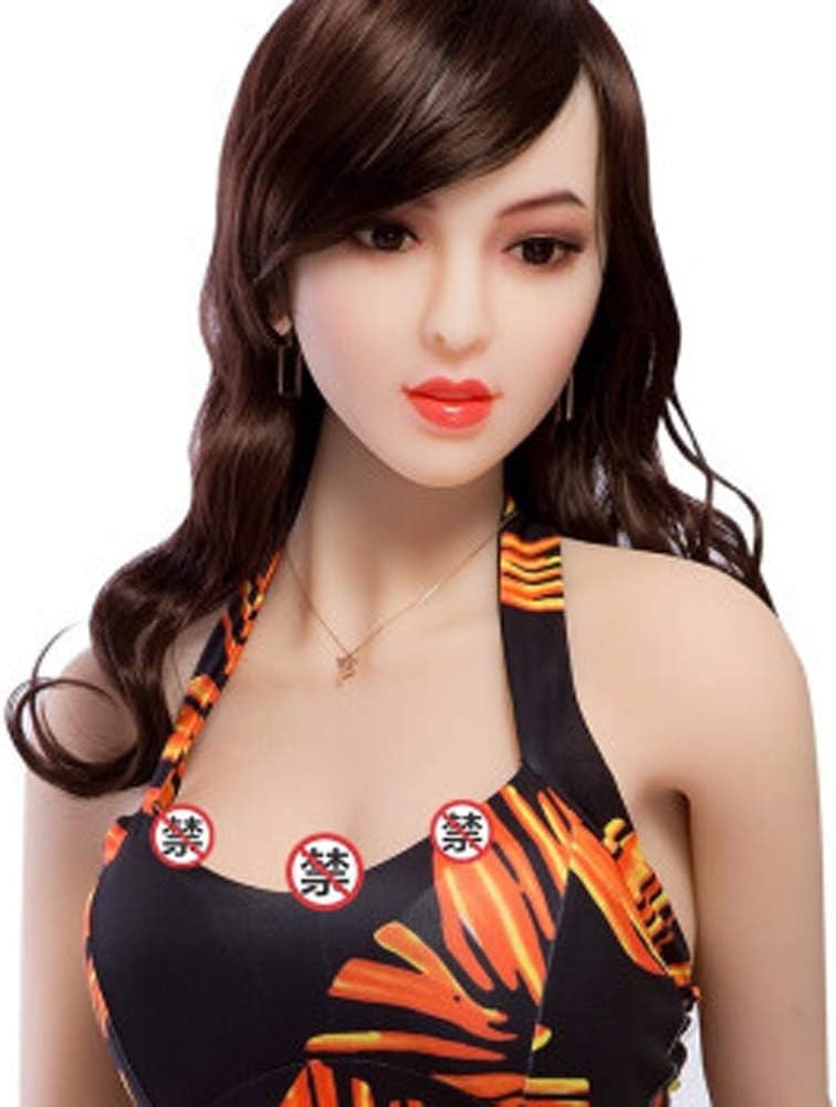HERT Girlfriend Torso Toy-160cm semi-solid silicone male doll, Any Posture + shock Heating + Touch Sound + Thicken skin + Voice Dialogue + Mouth suck 7 Channels-A