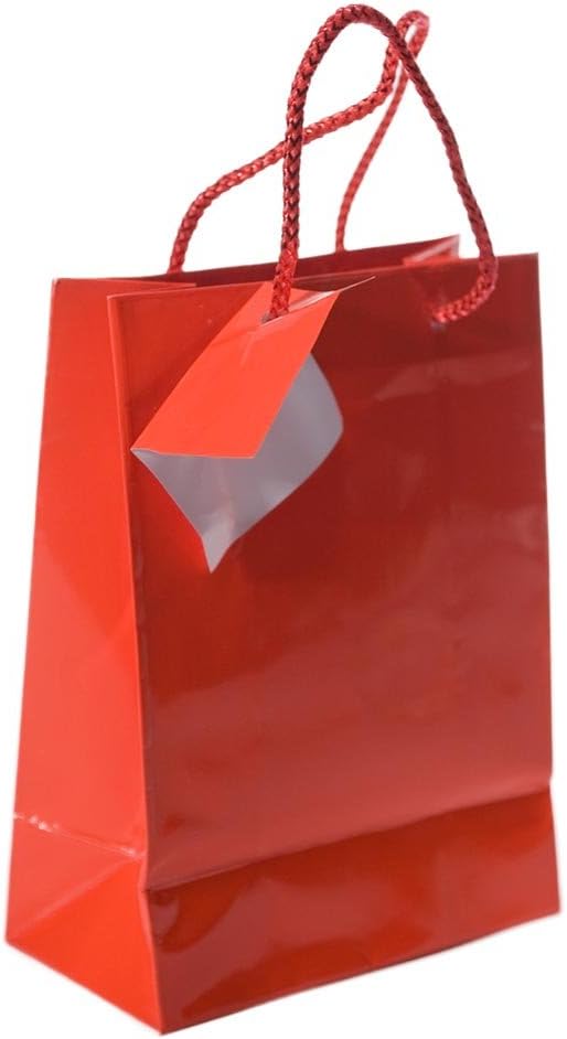 Small Red Gift Bags (1 dozen) Bulk [Toy] Health