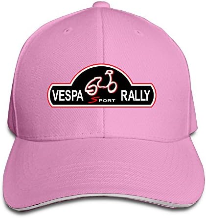 AmFUN Vespa Motorcycle Logo Adjustable Snapback Peaked Cap Baseball Hats