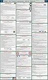2017 (SPANISH) Oregon State and Federal Labor Law Poster - Laminated 24