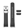 Crafter Blue CB05 CB10 Curved End Watch Band Quick Release Soft Rubber Strap Replacement for Seiko Skx Series SKX007, SKX009 and SKX011 and Sports 5 series: SRPD51K1, SRPD53k1, SRPD55K1 etc