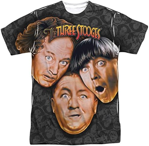 The Three Stooges - Stooges All Over T-Shirt Size XXL