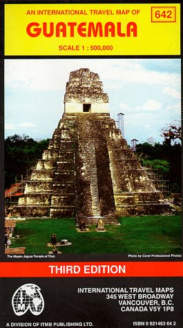 Guatemala Travel Reference Map by Jack Joyce