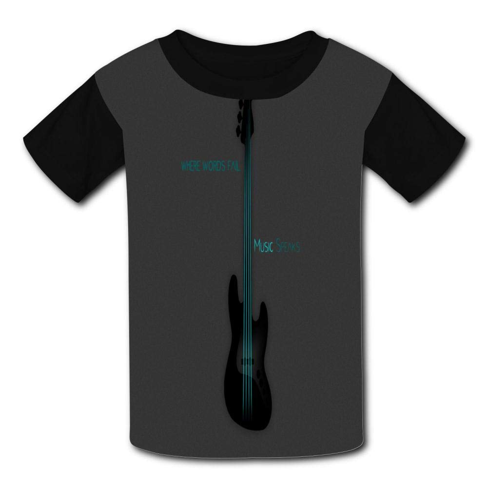 Where Does Writing Place in Music Theory Child Short Sleeve Fashion T-Shirt of Boys and Girls