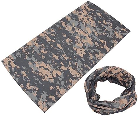 iArtker 12-in-1 Headband - Versatile Sports &amp; Casual Headwear - Constructed with High Performance Moisture Wicking Microfiber.Camuflage