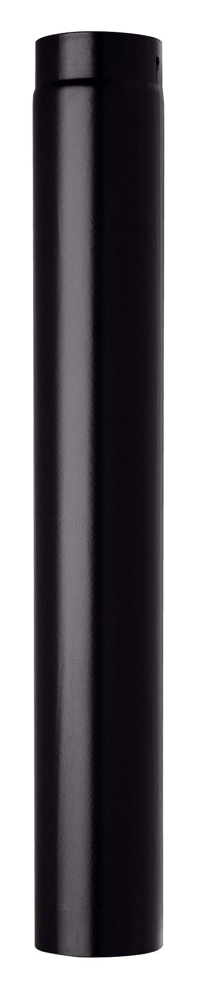 Flue Pipe 250mm Long x 6 inch (150mm) Dia by StoveMaestro Black Stove Pipe for Wood Log Burning Stove