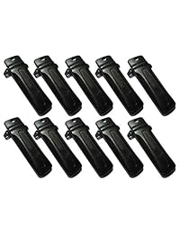 10 x Clip de cinturón para radio Kenwood tk-290 tk-390 tk-480 tk-481 tk-190 tk-2302 tk-3302 tk-2402 tk-3402 tk-272g tk-372g TK-2180 TK-3180 KBH-10