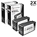 LD Remanufactured Replacement for Hewlett Packard (HP) 950XL Ink Cartridges Set of 2 Black CN045AN for use in OfficeJet Pro 251dw, 276w MFP, 8100, 8600, 8600 Plus & 8600 Premium Printers