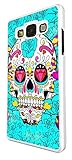 Full Face Sugar Skull Skulls Multi tattoo Diamond eye Design Samsung Galaxy Grand Prime Fashion Trend Case Back Cover Metal and Hard Plastic Case