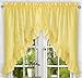 Ellis Curtain Stacey Sheer Tailored Tier Pair Curtains, 56