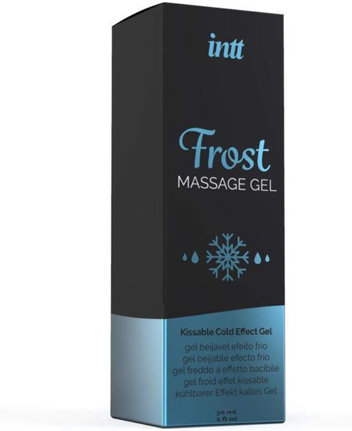 INTT Frost Kissable Massage Gel, Blue, 30 ml (Pack of 1) - Image 4