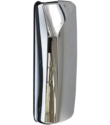 Chrome Door Mirror Covers For Volvo VNL 1997-2014 - Left & Right Side Protectors