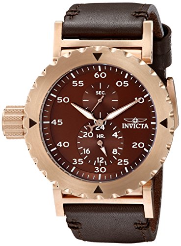 Invicta Men's 14643 I-Force Analog Display Japanese Quartz Brown Watch