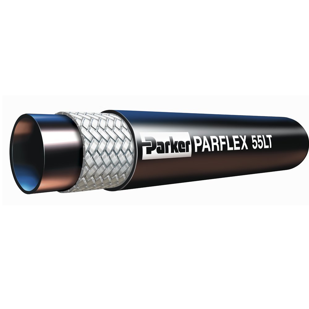 Parker 55LT5 Low Temperature Fiber Braid Hydraulic Hose 5/16 ID Hose