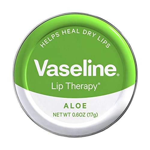 Vaseline Lip Therapy Lip Balm Tin, Aloe Vera, 0.6 oz 5132C4gaItL