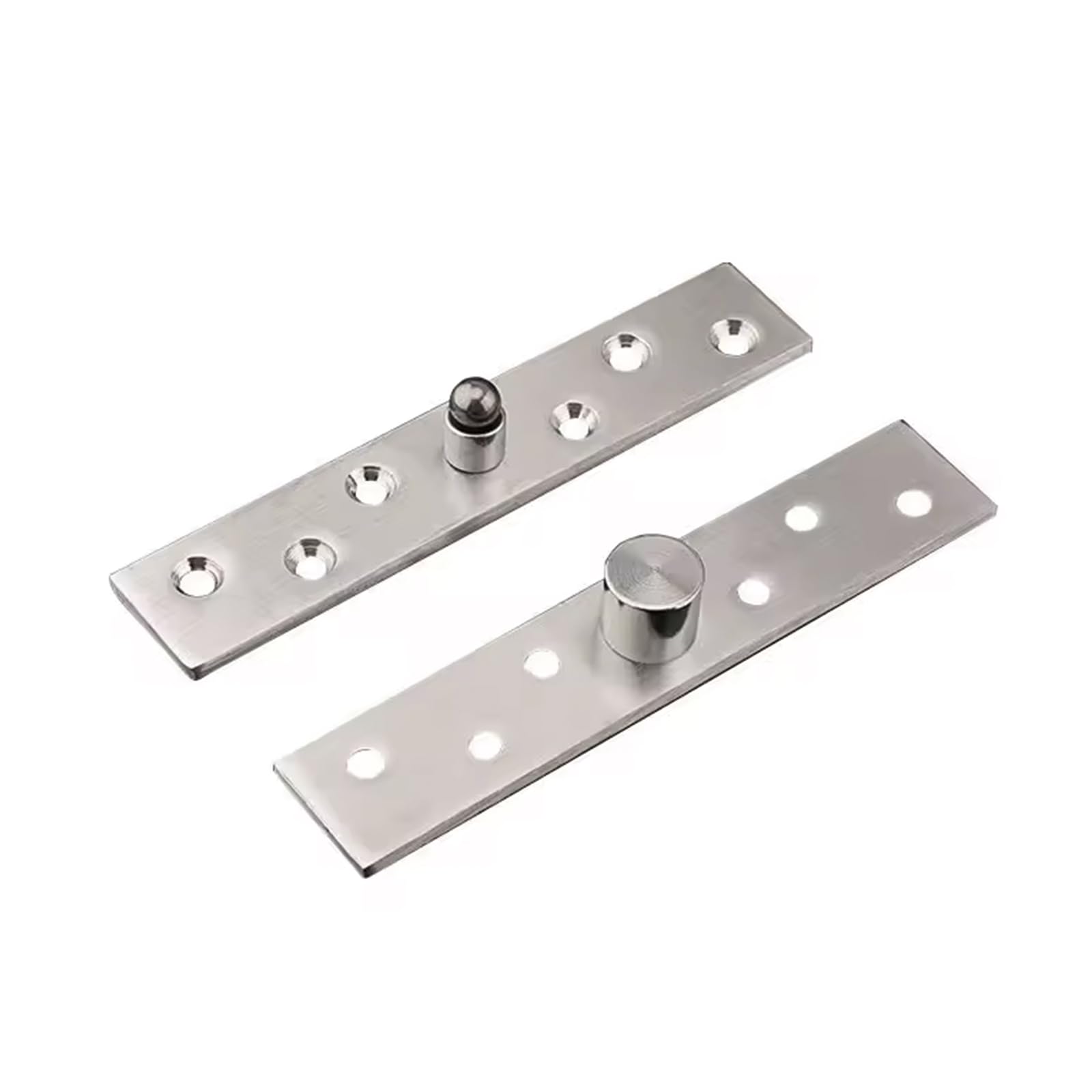 Vokenforu 1 Pcs 360 Degree Stainless Steel Hidden Hinges for Door Window Cabinet (150 mm x 29 mm)