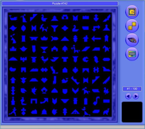 1001 Tangram Puzzles [Download] - Thumbnail 2