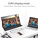 Portable Monitor, Upgraded 15.6 Inch IPS HDR 1920X1080 FHD Eye Care Screen USB C Gaming Monitor, Dual Speaker Computer Display with Type-C HDMI VESA for Laptop PC MAC Phone Xbox PS4 Include Smart Casethumb 4