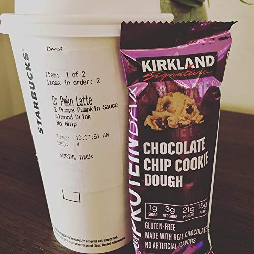 Kirkland Signature Protein Bars Chocolate Chip Cookie Dough, 20count 2