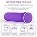 Portable Foldable UV Ozone Sterilizer Adult Novelties Toys, Sex Rabbit USB Rechargeable Sterilizer for Men Women Couples Adult Toys Sanitize, Novelty Gift for Personal Care One Button Operate, Purple