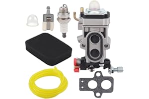 Powtol 150BT Carburetor Tune Up Kit for Husqvarna 150BT 350BT BT150 Leaf Blower RedMax EBZ8500 EBZ8000 EBZ8050 Leaf Blowers Replace 502845001 WYA-44 Carb