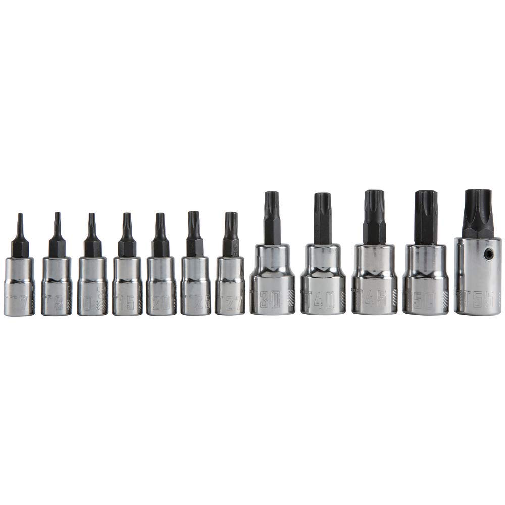 CRAFTSMAN Torx Bit Socket Set, Tamper Proof, 12-Piece (CMMT49293)