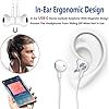 USB-C-Earphones-Magnetic-USB-Type-C-Earphone-in-Ear-Wired-Earbuds-Headphones-HiFi-Stereo-with-Mic-and-Volume-Control-for-Pixel-2345-Samsung-S20-S21-Note10-Huawei-P30-Pro-and-Pad-Pro USB C Headphones, In Ear Magnetic USB C Earphones with Mic Volume Control HiFi Stereo USB C Earbuds for G.oogle Pixel 3…