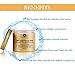 Lagunamoon 24K Gold Facial Mask 8.8 oz Gold Face Mask for Anti Aging Anti Wrinkle Facial Treatment Pore Minimizer, Acne Scar Treatment & Blackhead Remover 250g