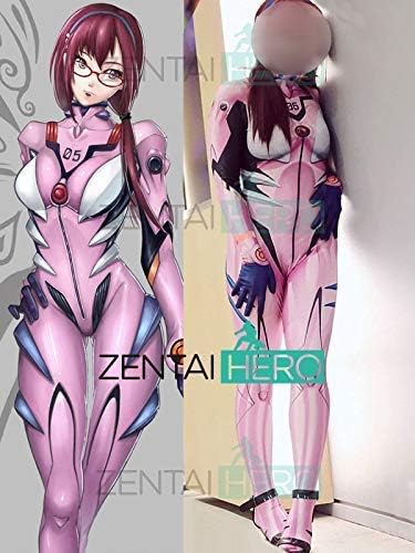 Amazon Eva 新世紀エヴァンゲリオン 真希波 マリ イラストリアス Cosplay全身タイツ 3dプリント コスプレ衣装 コスプレ 仮装 通販
