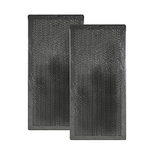 2 PACK Air Filter Factory 5-3/8 X 11-5/8 X 3/32 Microwave Oven Aluminum Grease Filter AFF78-M
