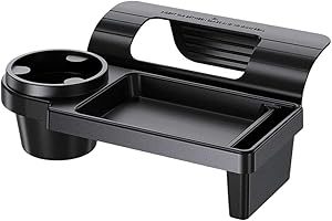 Organisateur de rangement à suspendre pour porte de voiture avec porte-gobelet et support de téléphone pour l'organisation in