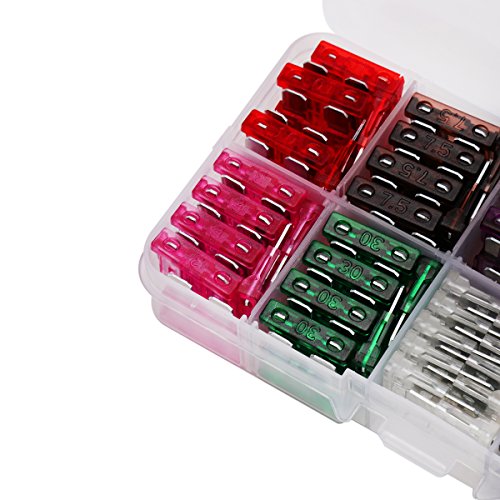 LiangGui Mixed Auto Car Medium Blade Fuse Insert 2A/3A/5A/7.5A/10A/15A/20A/25A/30A/35A Universal - Thumbnail 3