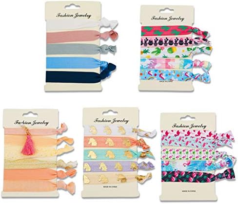Fancy Clouds Hair Bands Hair Scrunchies Elastic Hair Tie Rope Ponytail Holder For Women Girl Hair Accessories (unicorn)