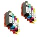 HOTCOLOR 8 NEW Ink Cartridges Compatible Replacement For 670XL (Deskjet Ink Advantage 3525 4615 4620 4625 5525 6526)