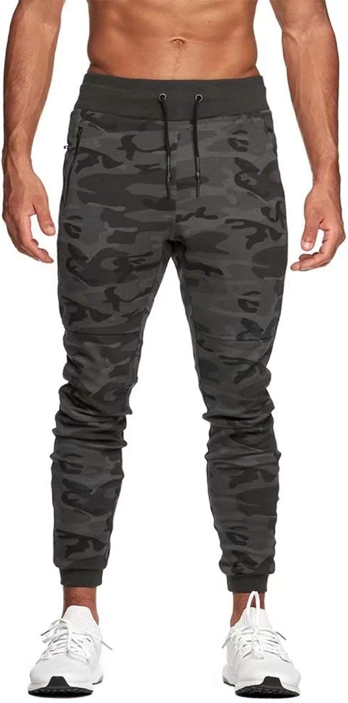 Amazon Mech Eng メチーエング ジョガーパンツ メンズ トレーニング ウェア 迷彩 スウェットパンツ 筋トレ フィットネス パンツ ジムウェア フィットネス トレーニング ロングパンツ 通販