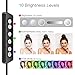 Ring Light, 10 Brightness Levels,11 Colour Bulbs, 6