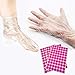 SZATS Paraffin Wax Bath Liners for Hands and Foot, 200 Pcs Plastic Paraffin Bath Mitt, Hand & Foot Bags for Paraffin Treatments and Paraffin Wax Machine