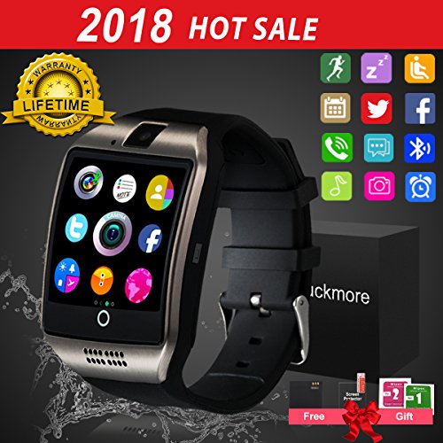 Smart Watch for Android Phones, Bluetooth Smartwatch Touchscreen with Camera, Unlocked Smart Watches with SIM Card Slot, Waterproof Smart Wrist Watch Phone for Women Man Kids Samsung IOS iPhone