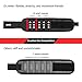 Magnetic Wristband, Dr.meter 2.2lb Capacity 18.9&10.6 Inches Length Magnetic Wrist Bands Tool Belt with Super Strong 15 Magnets, Best Birthday Holiday Gifts for Your Dad Boyfriend DIY Handyman Husband