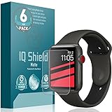 IQ Shield Matte Screen Protector Compatible with Apple Watch 42mm (Apple Watch Nike+, Series 3, 2, 1)(6-Pack) Anti-Glare Anti-Bubble Film