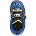 DC Comics Batman Toddler Boys' Skate Sneaker Light Up Velcro Size 10